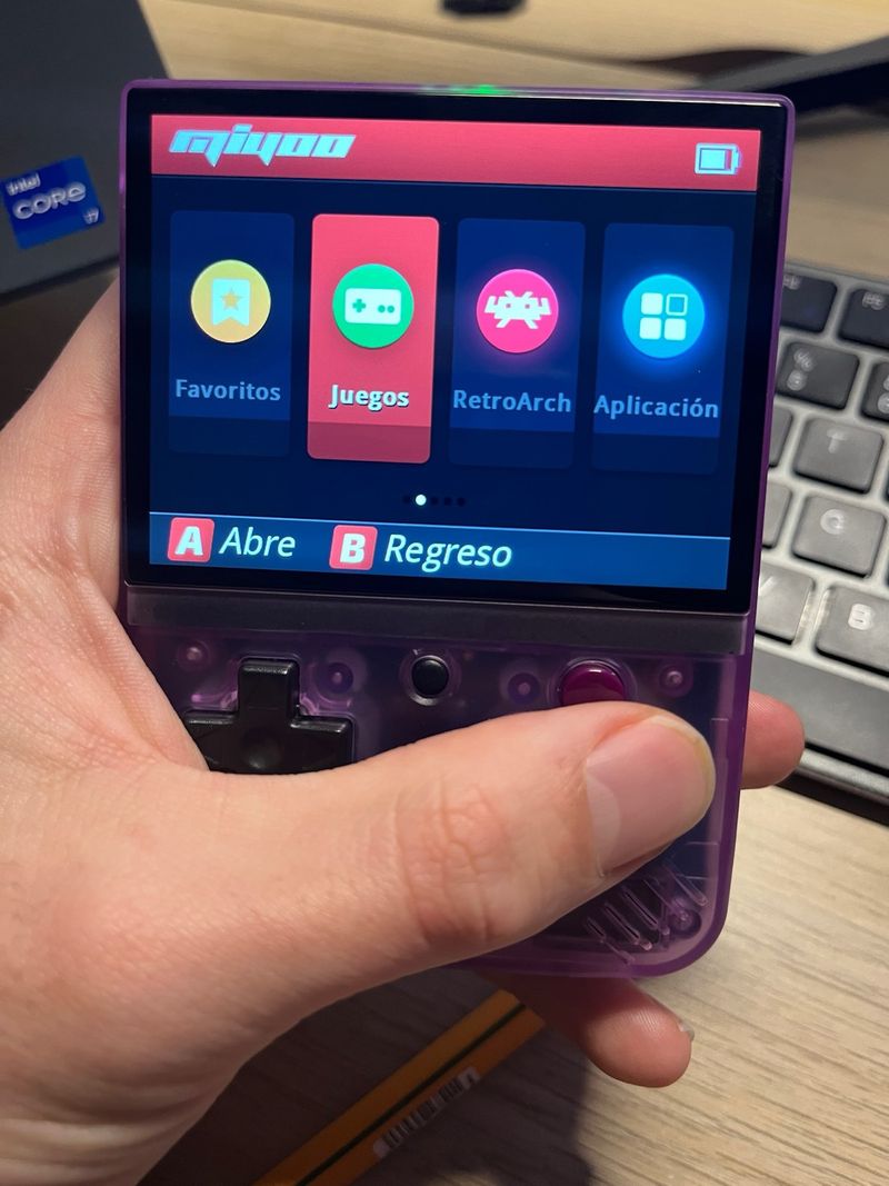 Miyoo Mini Plus Morado