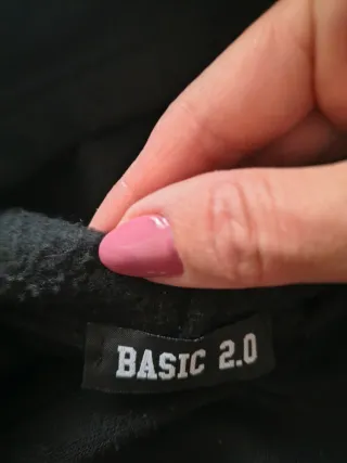 Felpa uomo nera con ali bianche S