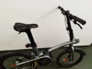 Bicicleta Plegable Gris