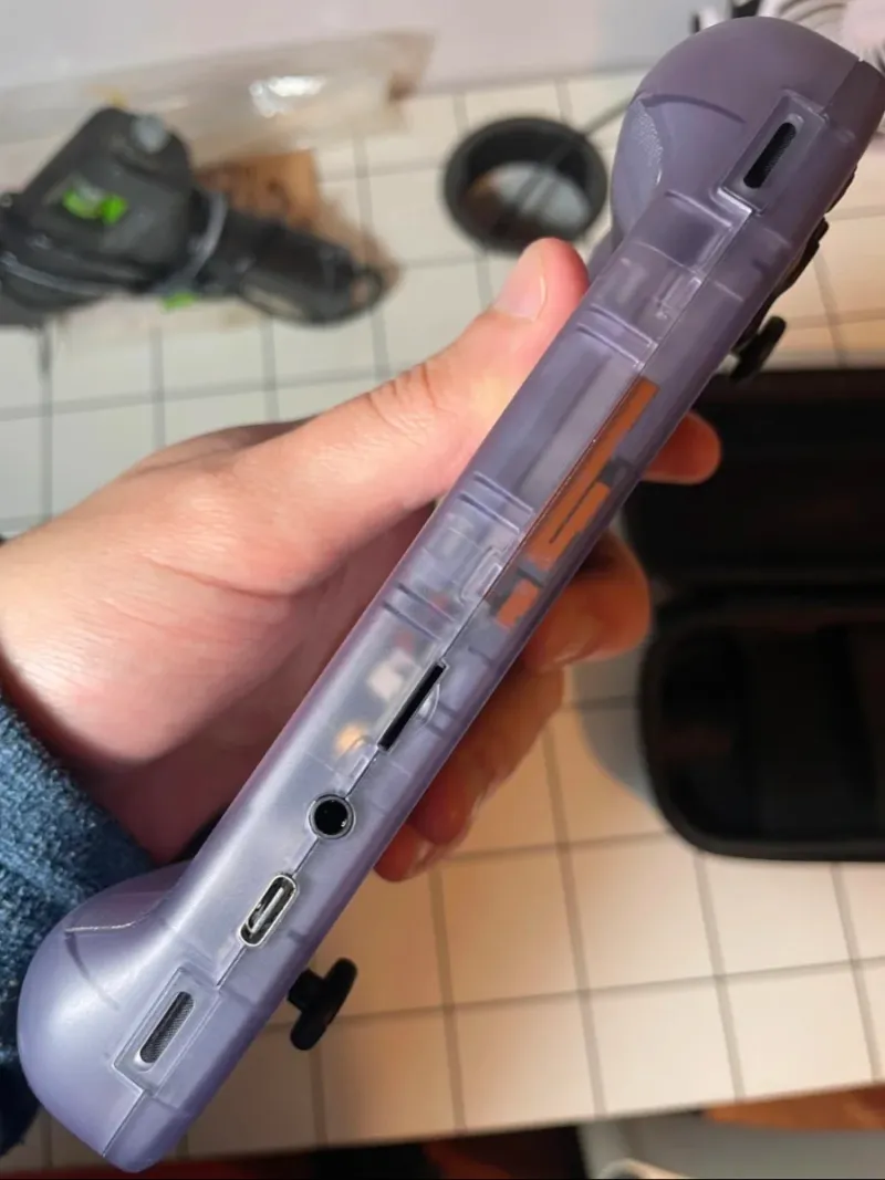 Anbernic RG406H violeta afbeelding 6