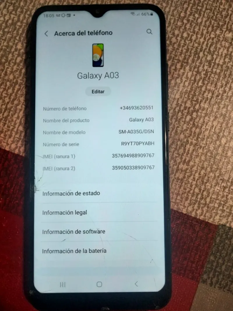 Samsung SM-A035GZKGAMO afbeelding 6