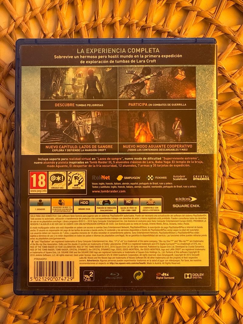 Trilogía Tomb Raider PS4 afbeelding 6