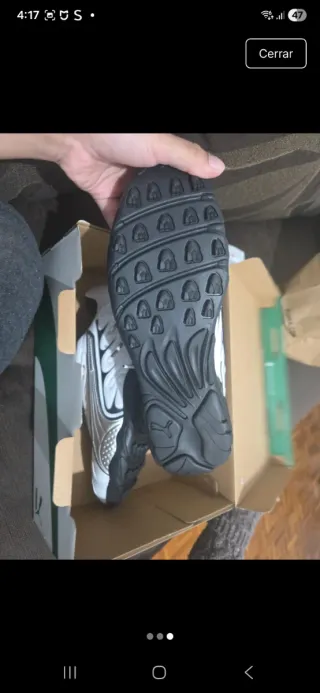 Zapatillas Puma Negras y Plateadas