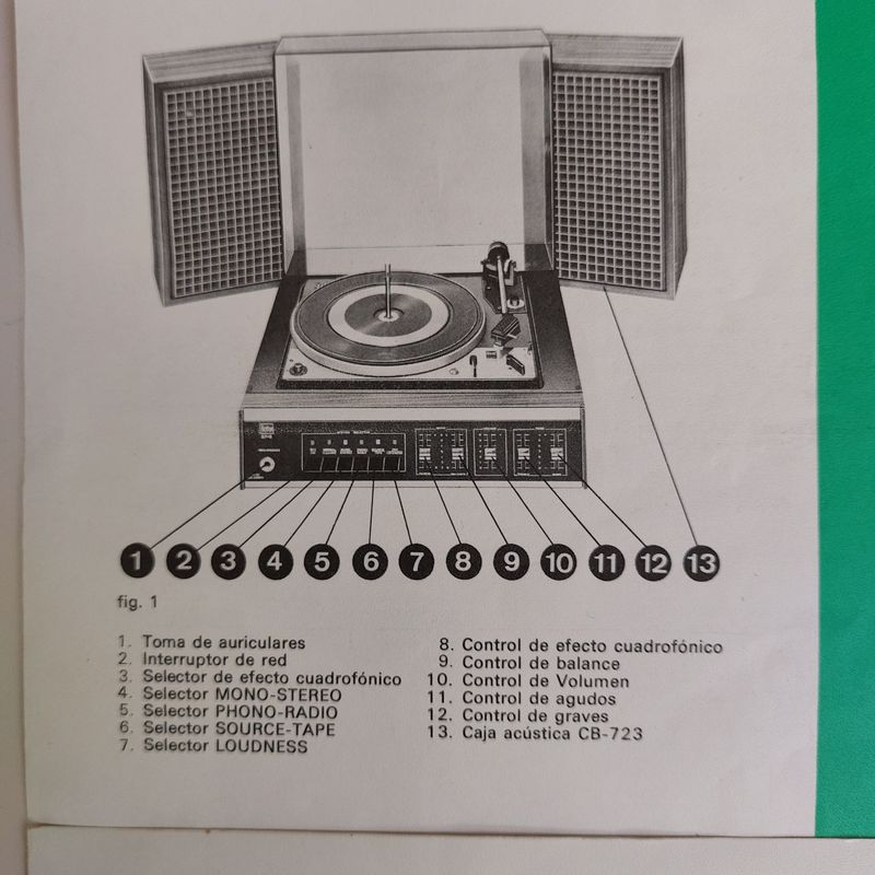 Tocadiscos Bettor EF-9 Retro afbeelding 2