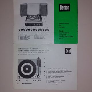 Tocadiscos Bettor EF-9 Retro