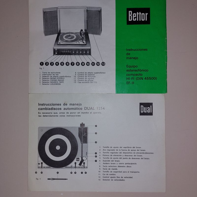 Tocadiscos Bettor EF-9 Retro afbeelding 4