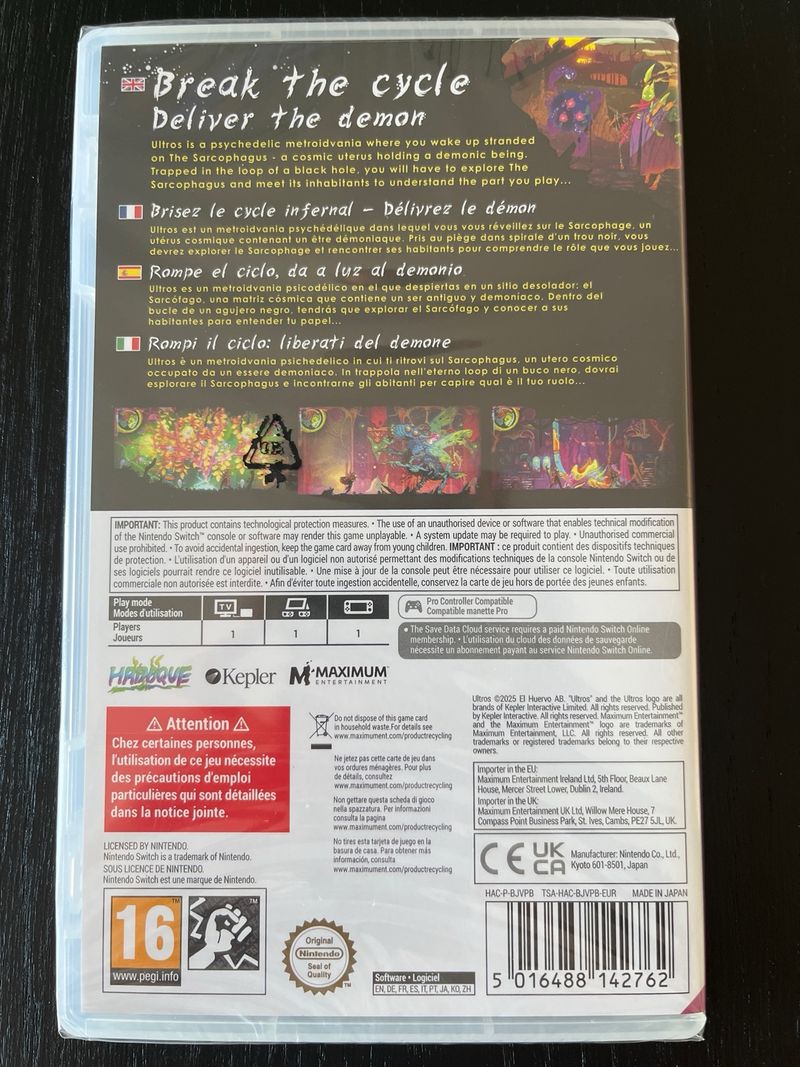 Ultros Nintendo Switch Nuevo afbeelding 2
