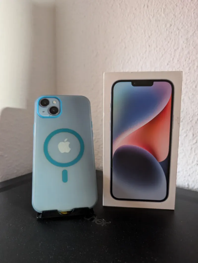 iPhone 14 Plus 256GB Azul Trasera Rota afbeelding 6
