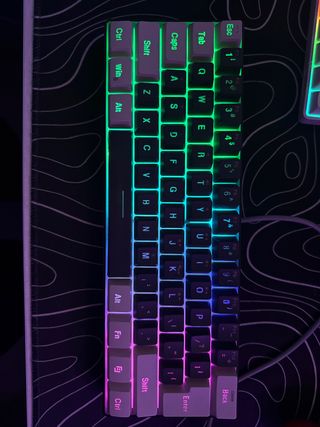 Teclado 60% RGB