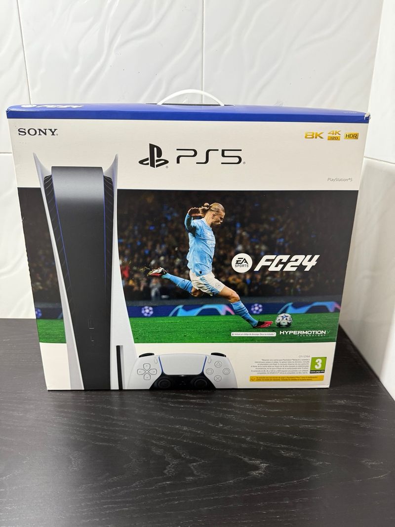 Caja PS5 FC 24 Edición Erling Haaland