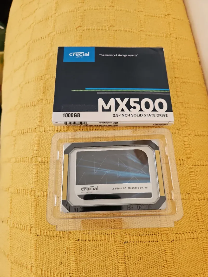 Crucial MX500 SSD 1TB 2.5 SATA afbeelding 2