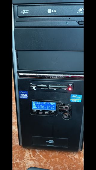 pc i5 completo ASUS negro/plateado i5 2320