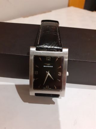 Reloj Sandoz Vintage Rectangular.