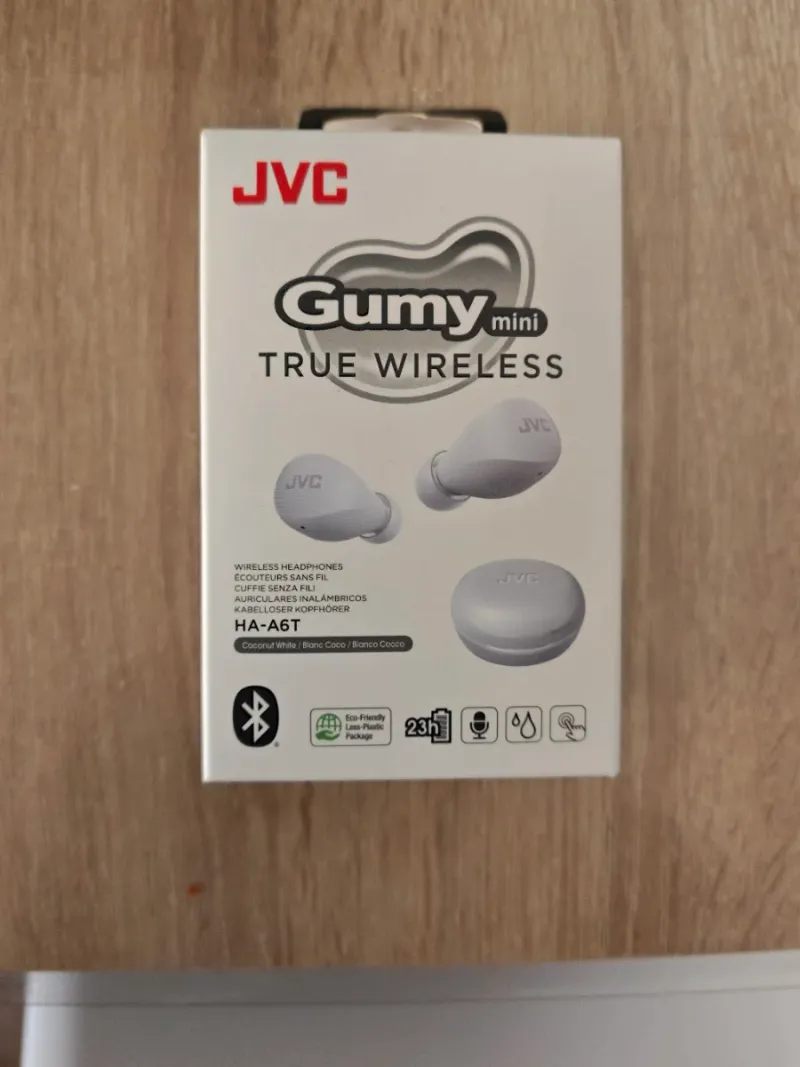 Auriculares JVC Gummy mini True Wireless Blancos