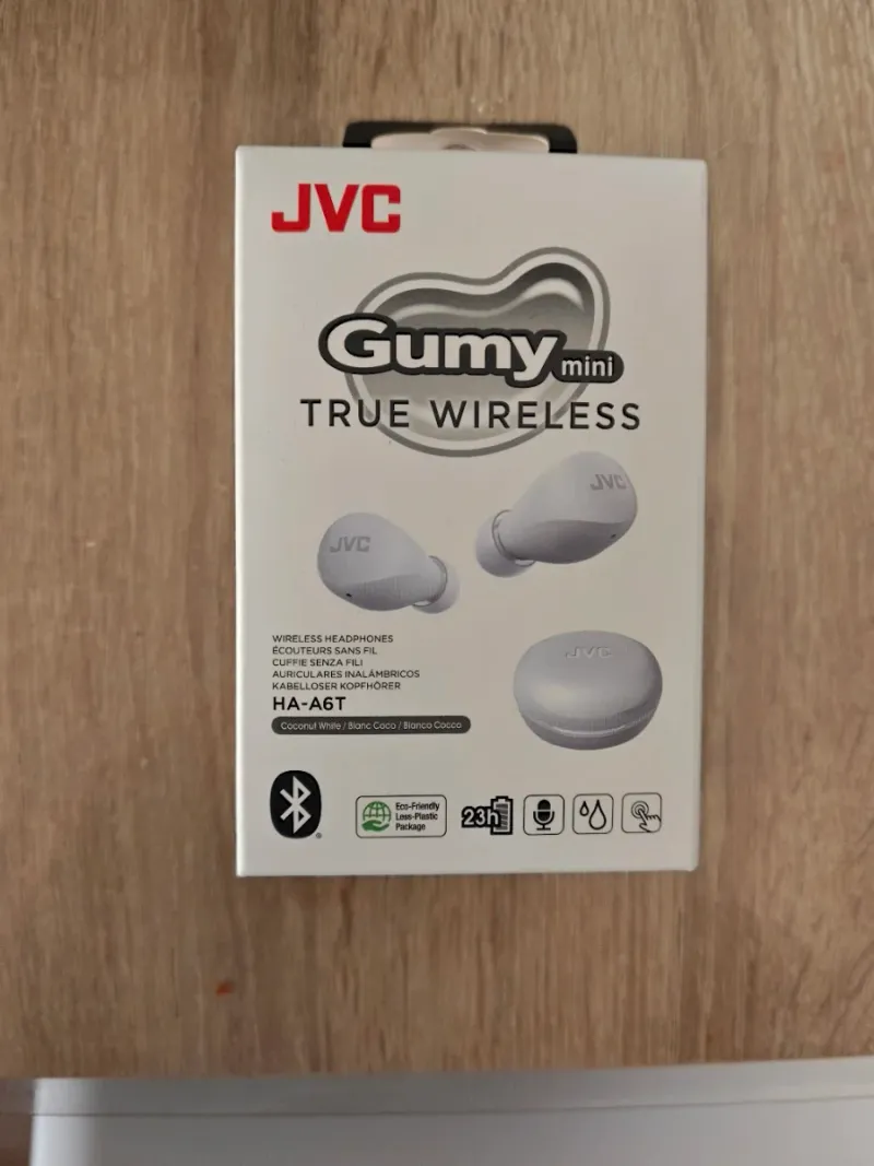Auriculares JVC Gummy mini True Wireless Blancos afbeelding 2