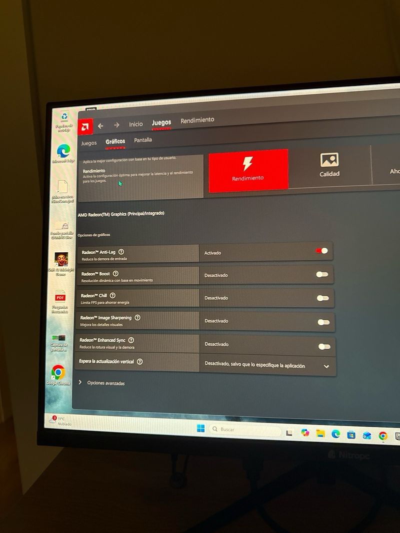 PC Gaming NitroPC Ryzen 5 16GB RAM 1TB SSD afbeelding 9