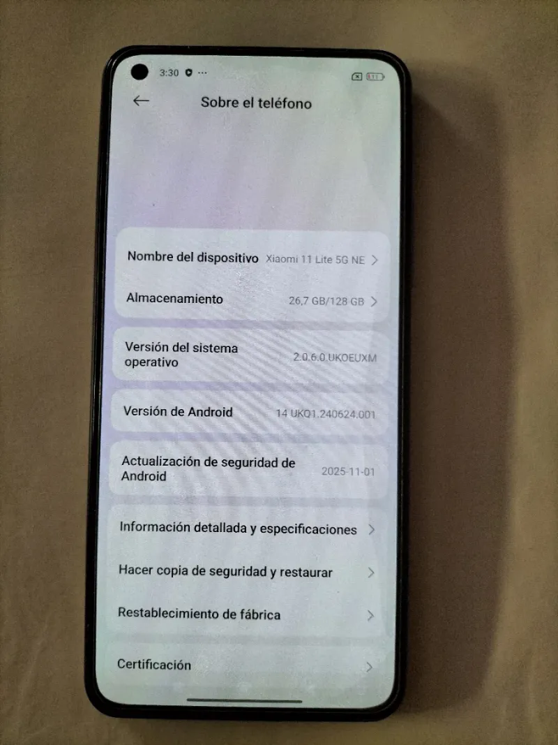 Xiaomi 11 Lite 5G NE afbeelding 3