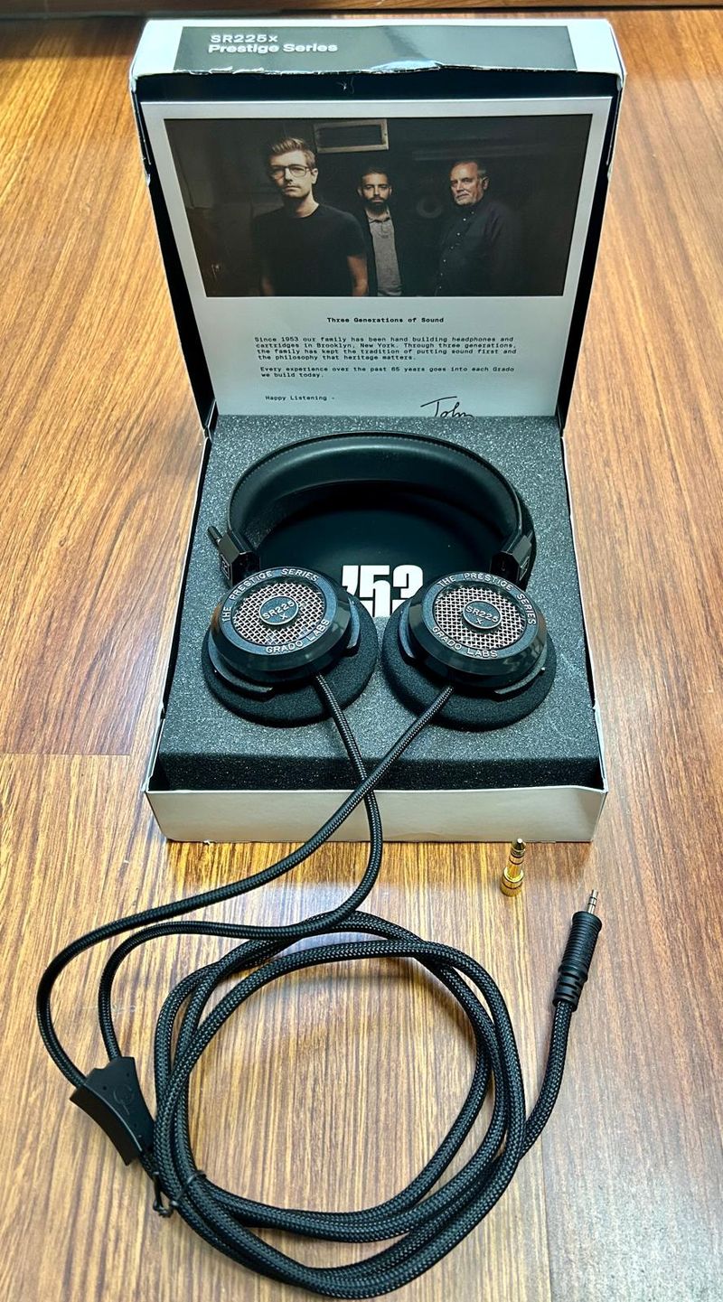 Auriculares Grado SR225x Prestige Series afbeelding 2