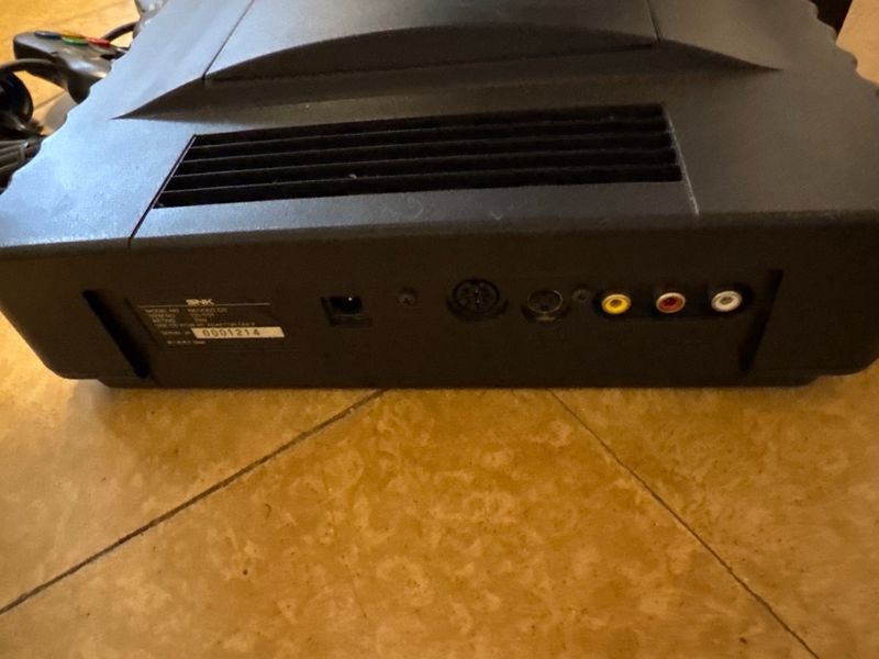 Consola SNK Neo Geo Negro afbeelding 4
