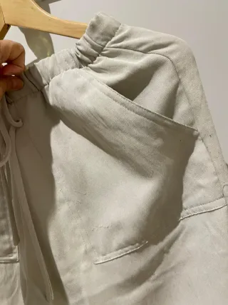 Pantalones Jogger Zara Beige