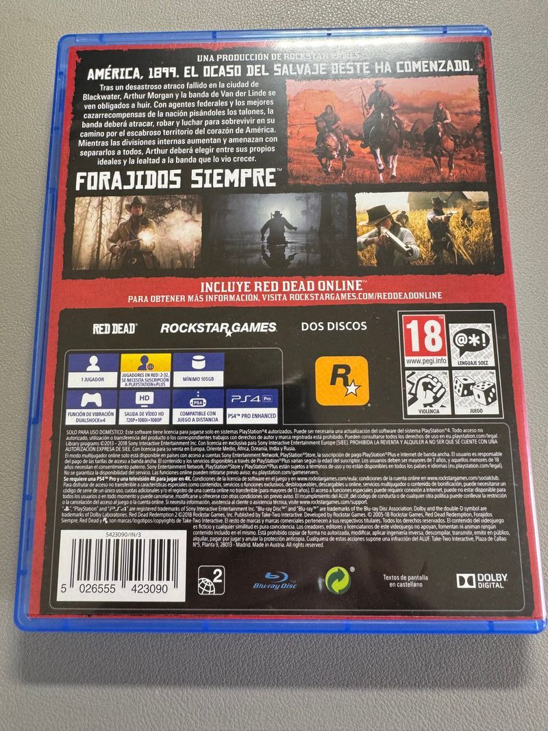Red Dead Redemption II PS4 afbeelding 2