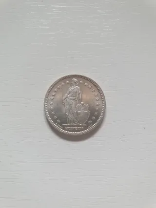 Moneta 1 Franco Svizzero Argento 1928