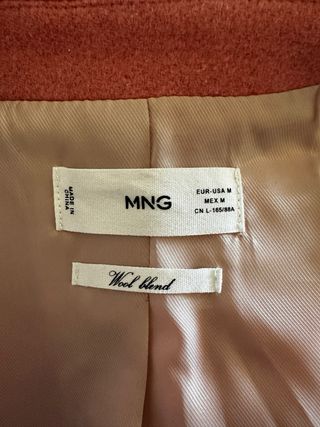 Mango MNG wool blend coat (Size M)