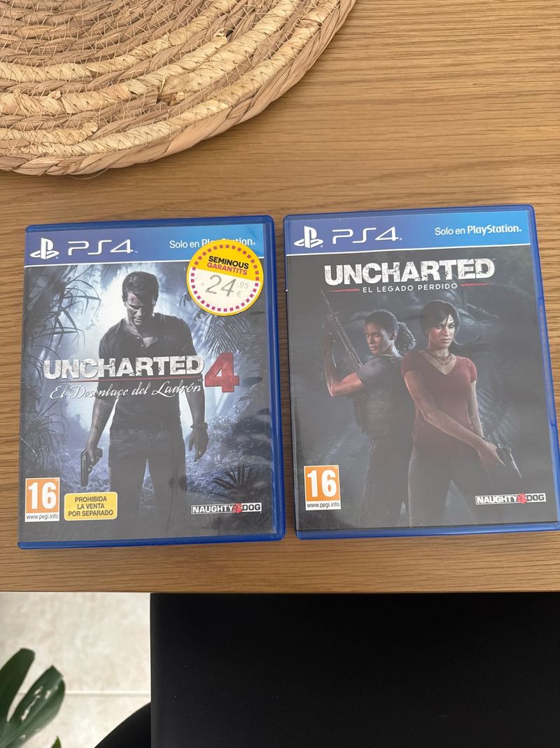 Pack Uncharted 4 y El Legado Perdido PS4
