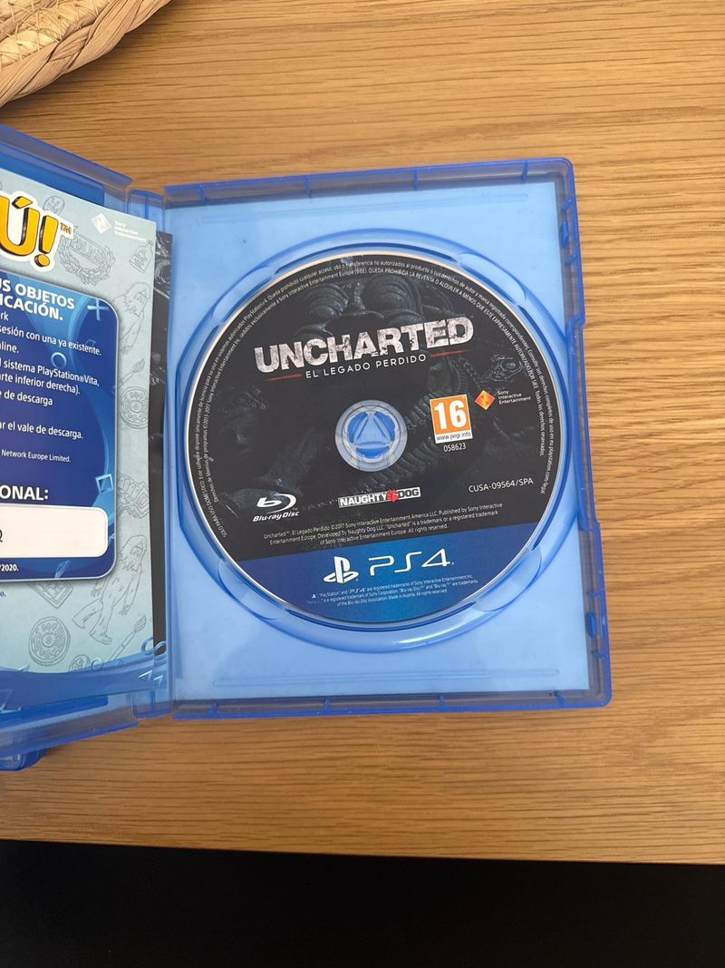 Pack Uncharted 4 y El Legado Perdido PS4 afbeelding 3