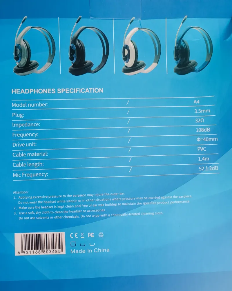 Auriculares con Micrófono PC PS4 Xbox afbeelding 9