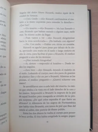 Dos novelas negras de Donna Leon.
