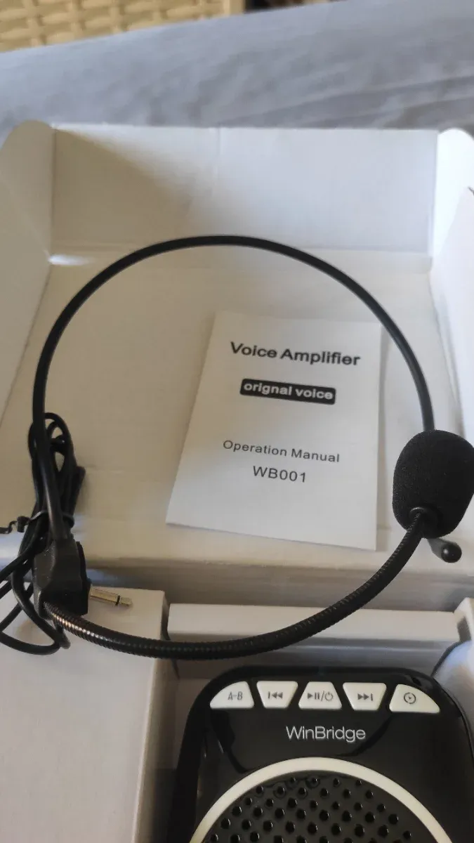 Amplificador Voz WinBridge WB001 Negro afbeelding 3