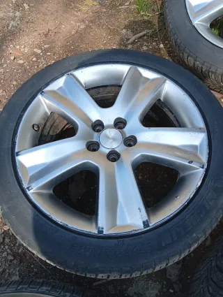 5 Llantas Subaru 5x100"