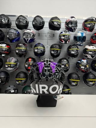 Casco integrale Airoh GP 800 Must blu taglia L