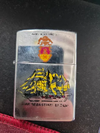 Mechero Zippo Juan Sebastián Elcano