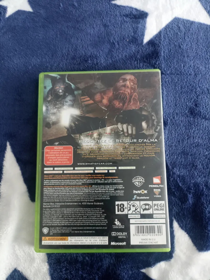F.E.A.R. 2: Project Origin Xbox 360 completo afbeelding 2