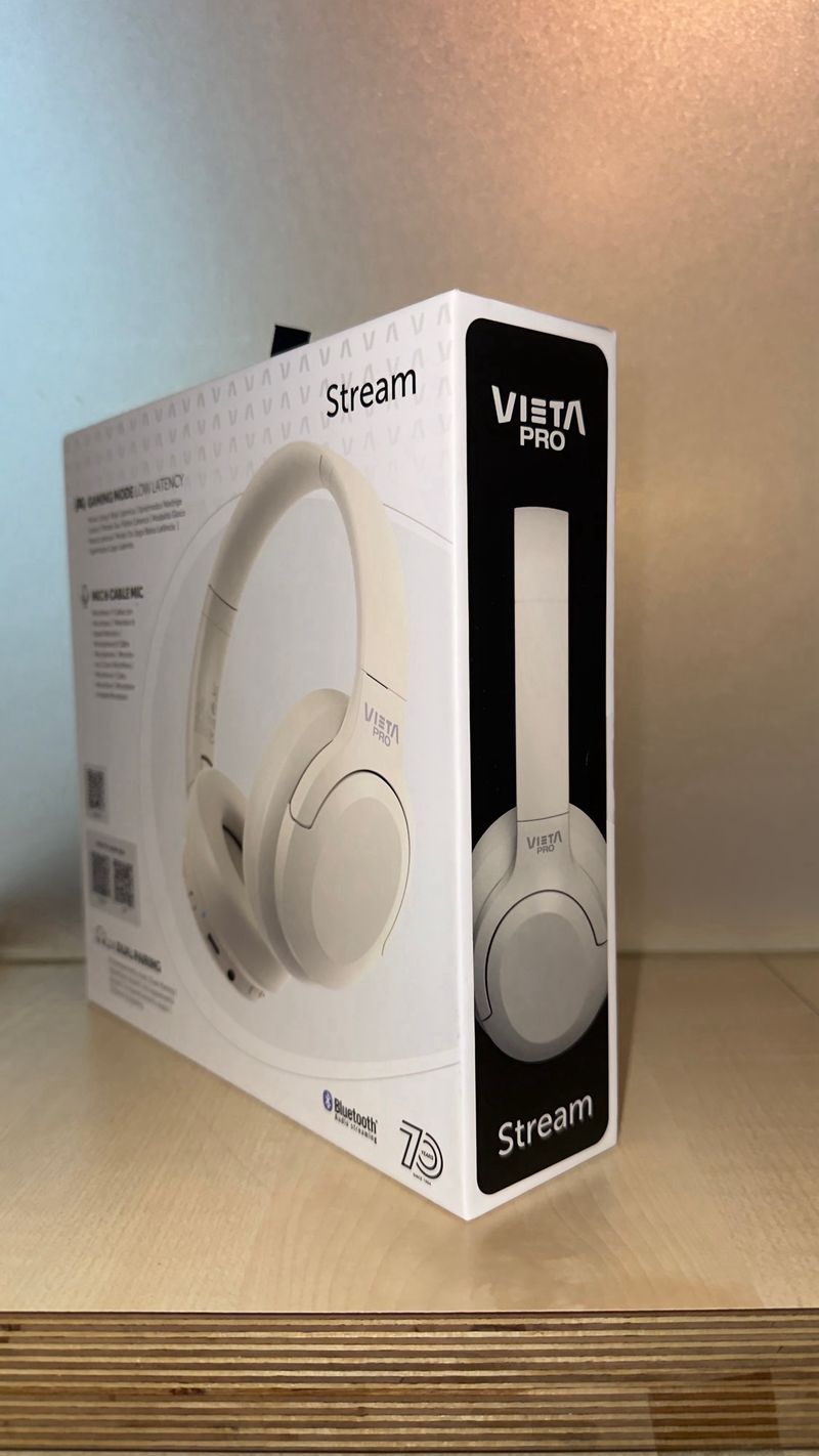 Cascos Vieta Pro Stream Beige Bluetooth 5.4 afbeelding 3