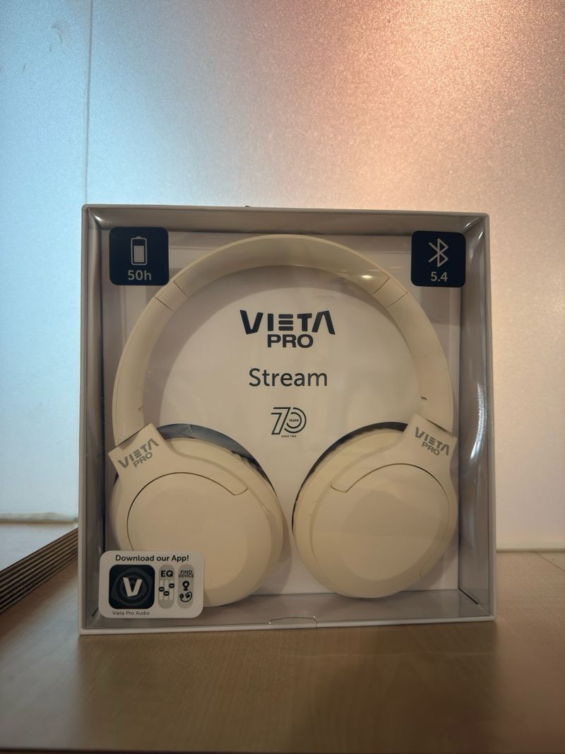 Cascos Vieta Pro Stream Beige Bluetooth 5.4 afbeelding 2