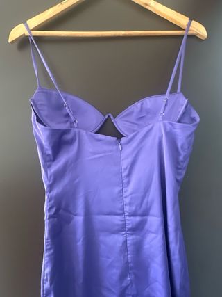 Vestido Morado Oh Polly Talla 10 Nuevo