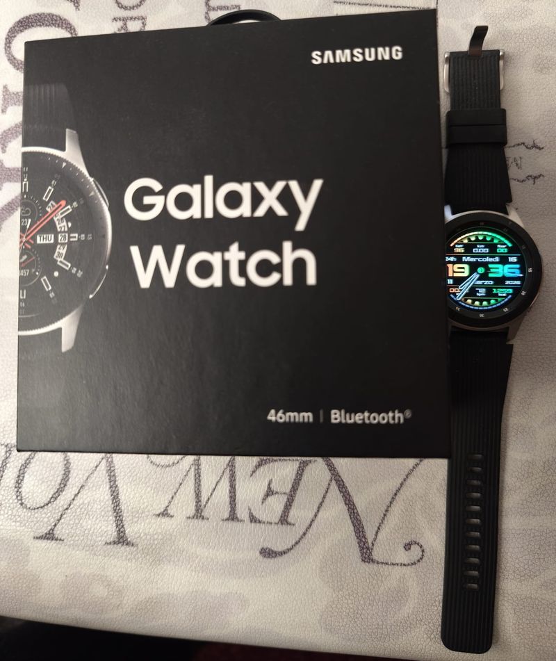 Samsung SM-R800 Smartwatch - Plata 46mm afbeelding 2