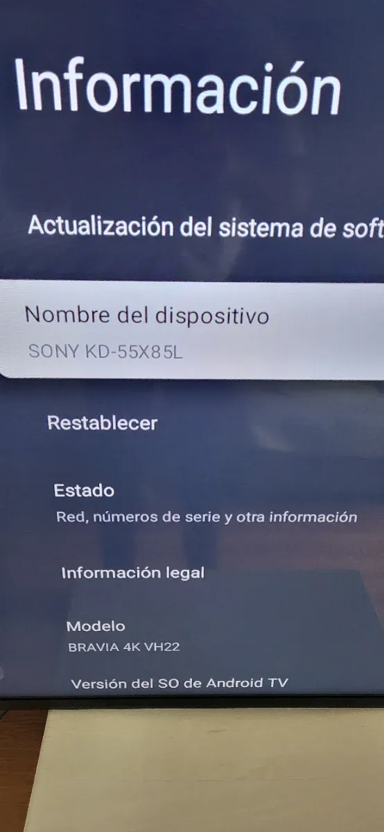 Sony 55 4K Smart TV QLED afbeelding 10