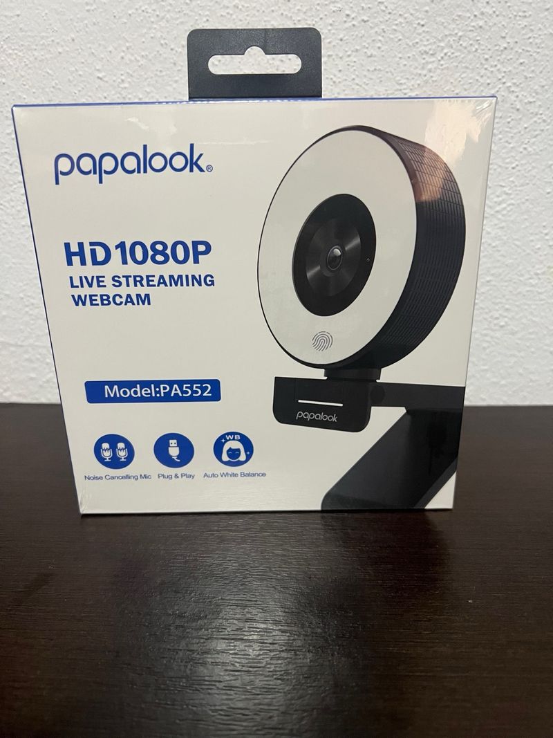 Webcam Papalook HD 1080P PA552