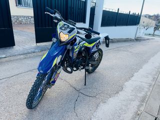 Sherco 50cc 2t Motocross Azul/Blanco