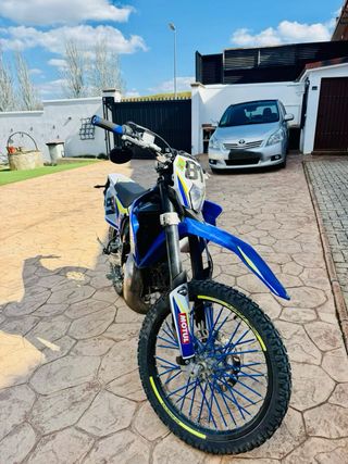 Sherco 50cc 2t Motocross Azul/Blanco