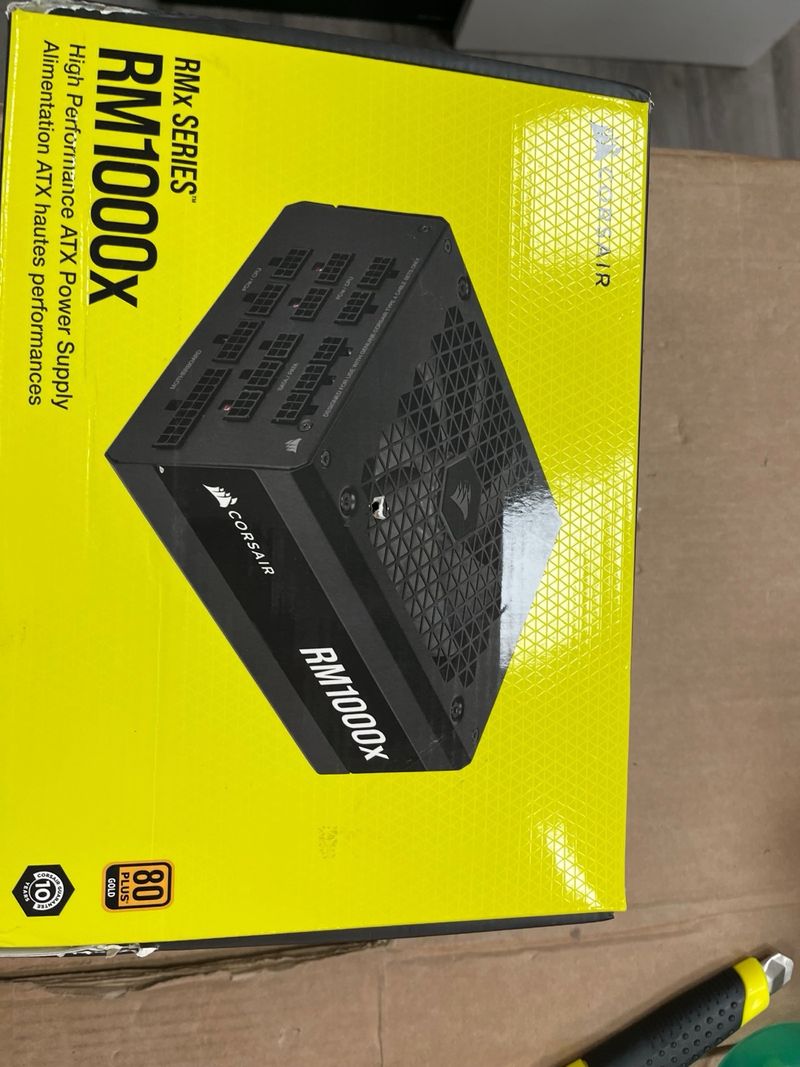 Corsair RM1000 x 80 PLUS Gold Fuente de Alimentaci afbeelding 2