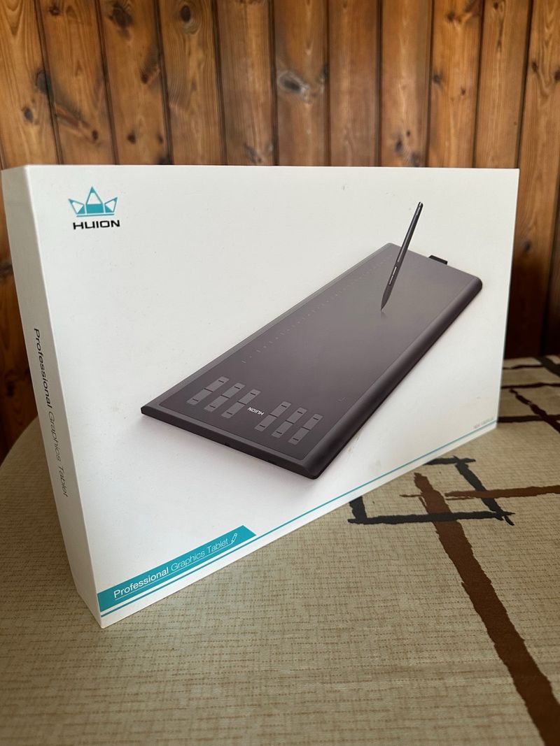 Huion 1060 Plus Tableta Gráfica Profesional