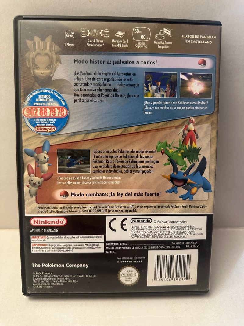 Pokemon Colosseum Nintendo GameCube afbeelding 2