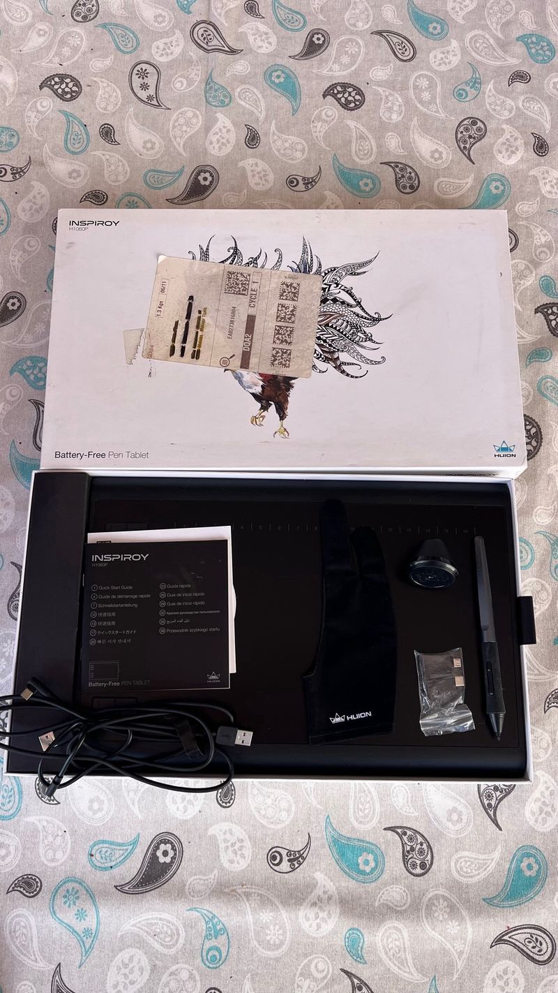Huion Inspiroy H1060P Tableta Gráfica Nueva afbeelding 4