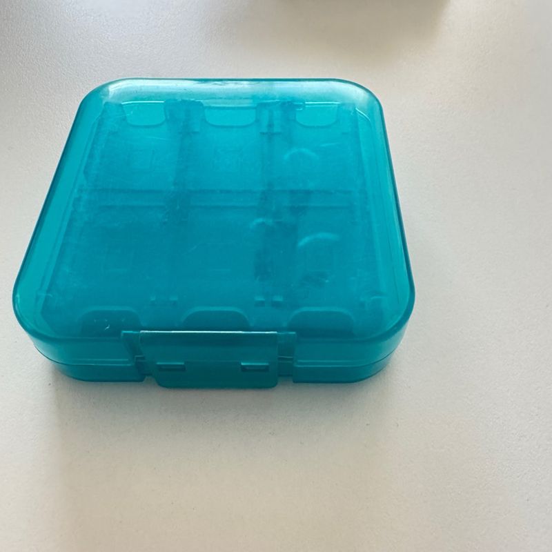 Caja Portajuegos Nintendo Switch Azul