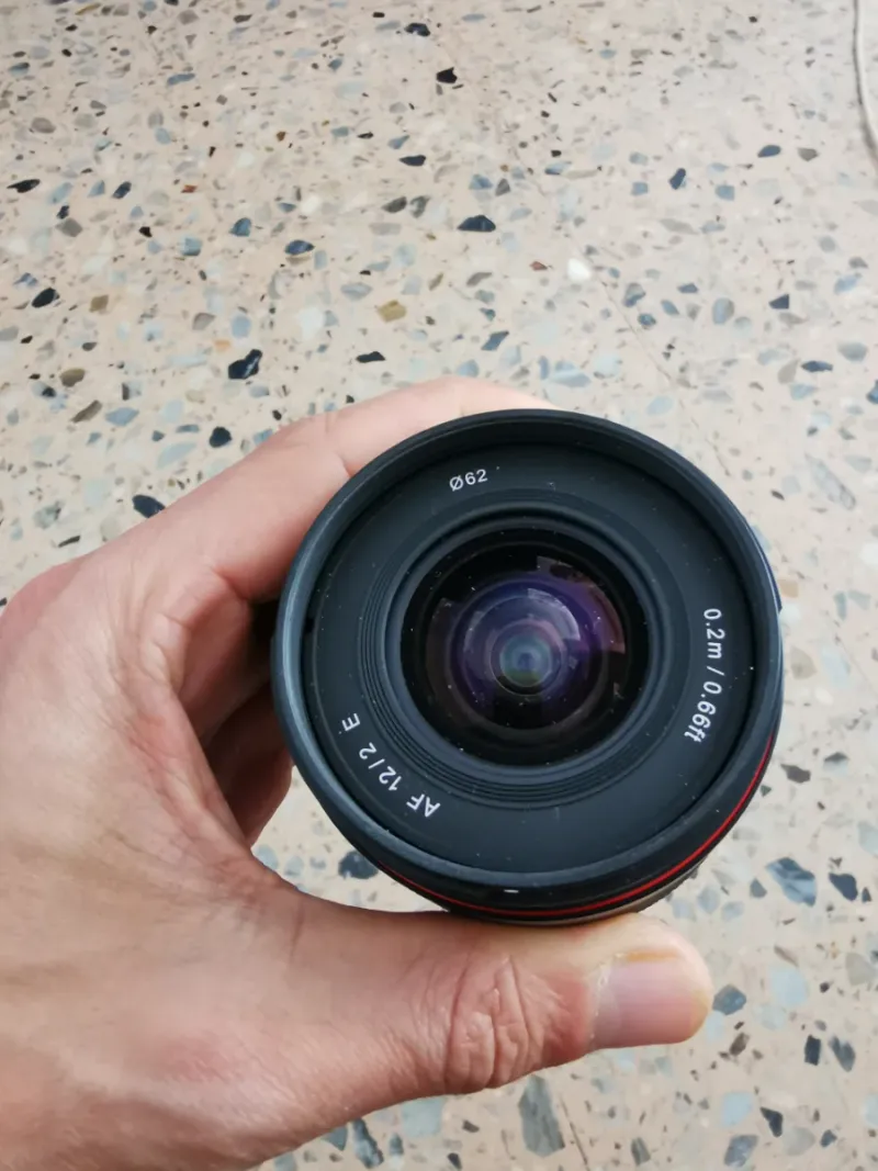 Objetivo Samyang AF 12mm F2.0 E Sony afbeelding 2